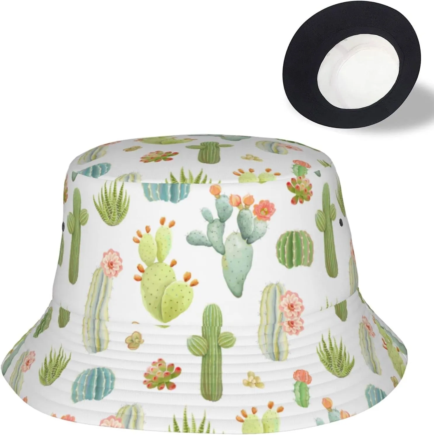 Skull Bucket Hats for Women Summer Sun Beach Travel Outdoor Fishing Cap Men Bucket Hat