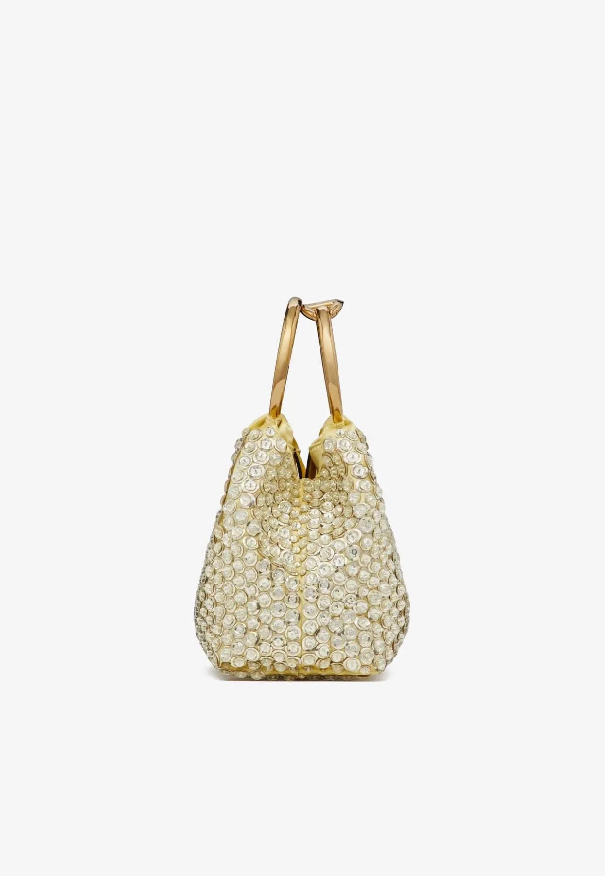 Small Carry Secrets Embellished Bucket Bag