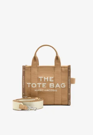 Small Jacquard Logo Tote Bag