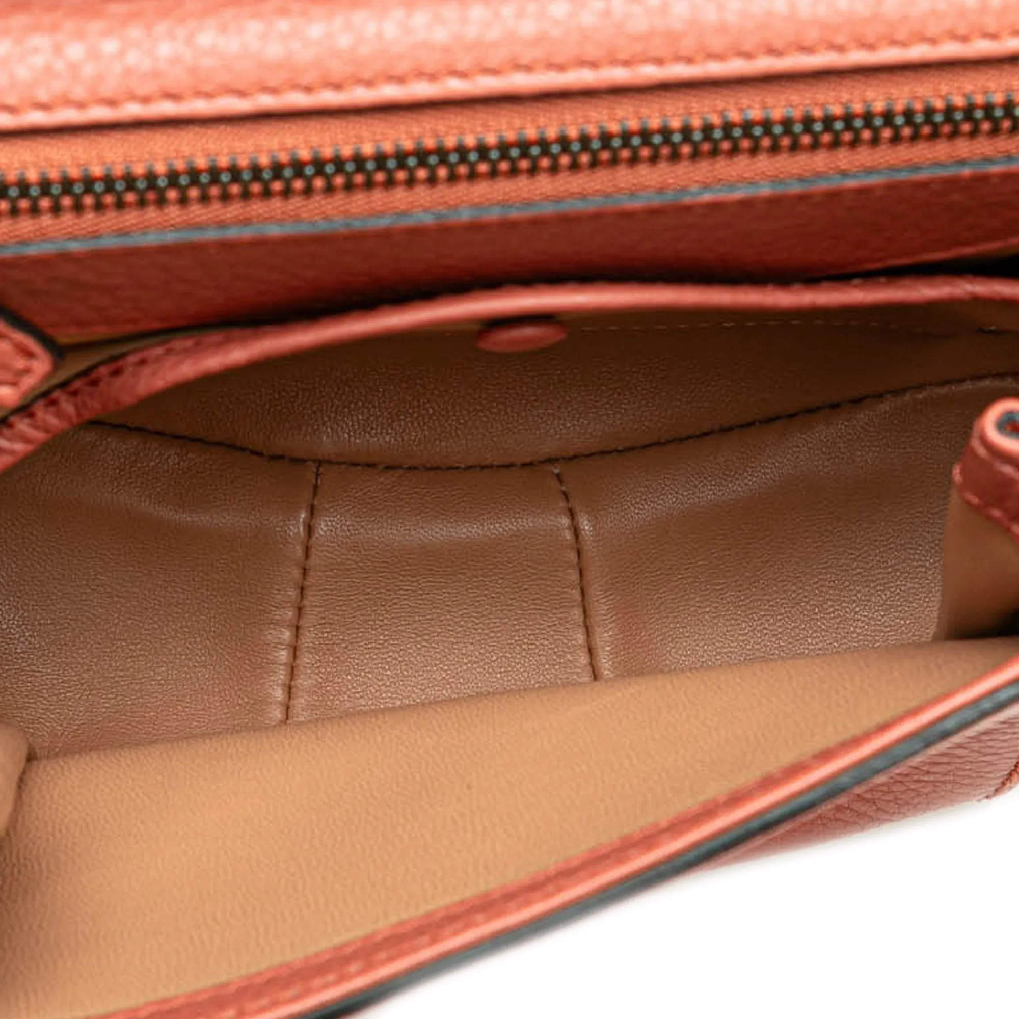 Small Leather Bamboo Nouveau Fringe Crossbody