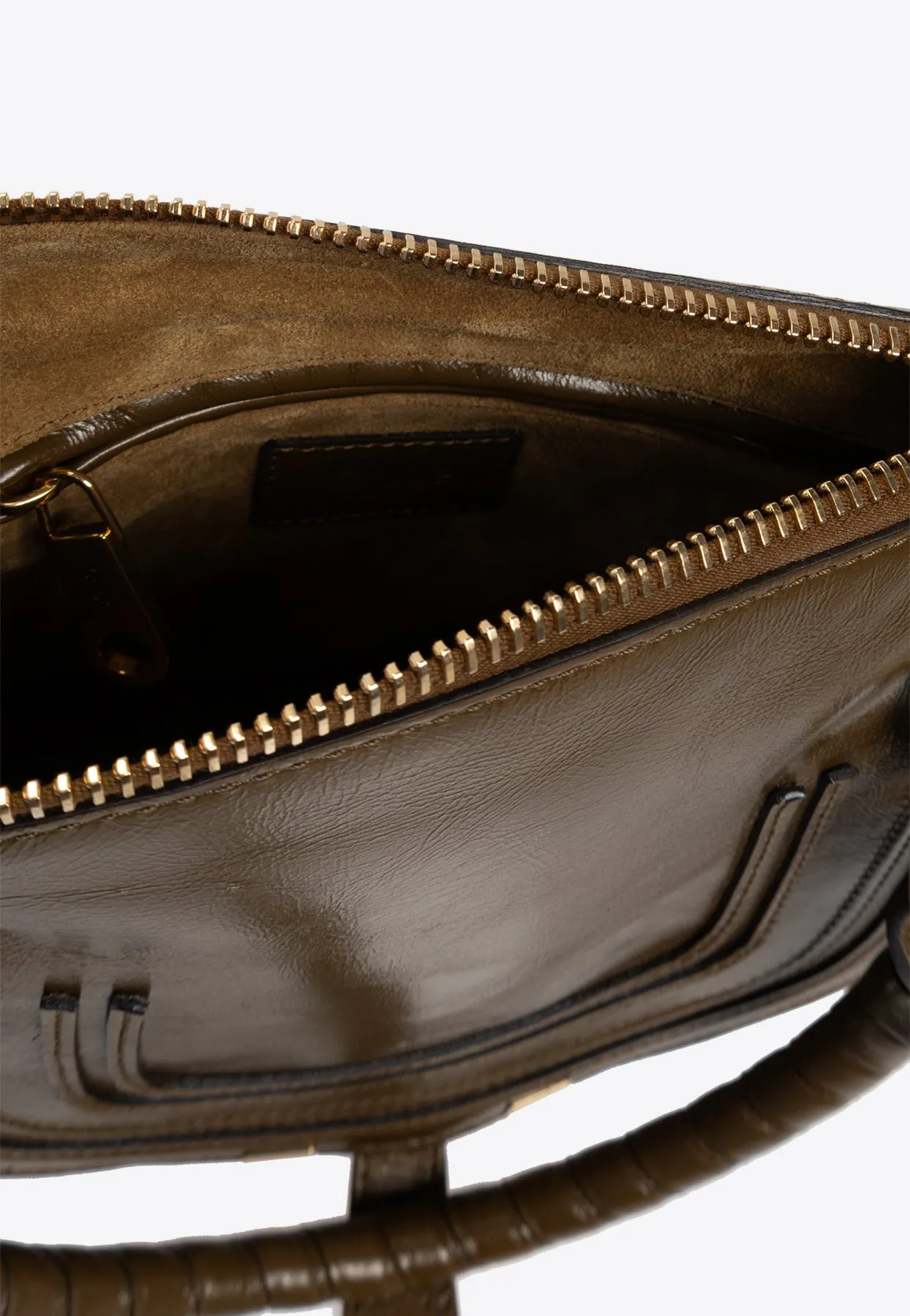 Small Marcie Bag in Shiny Leather