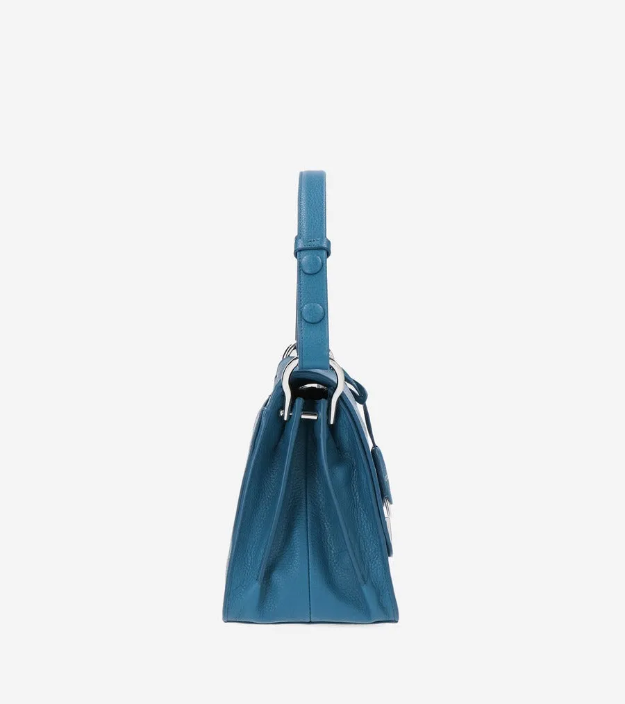 Small Turnlock Top Handle Bag