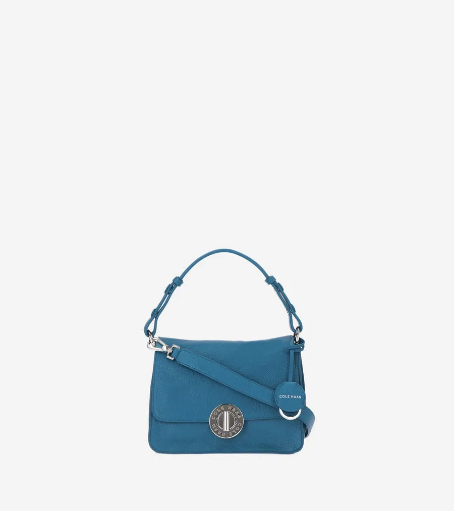 Small Turnlock Top Handle Bag