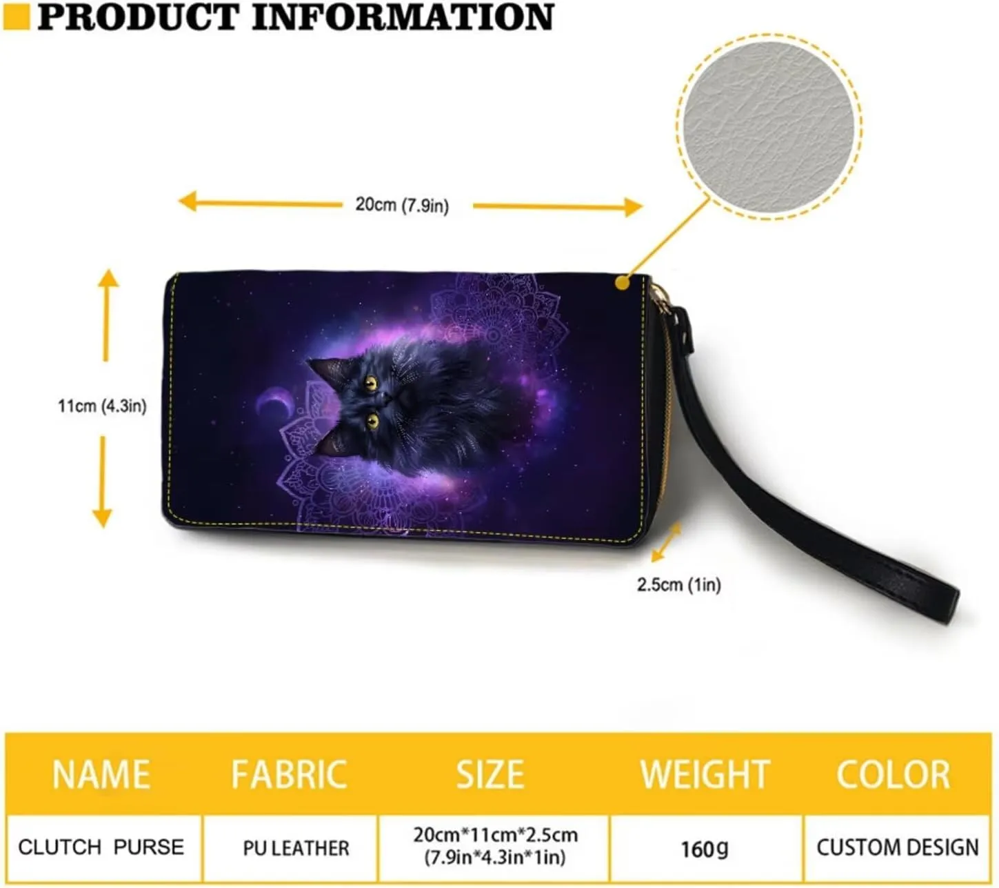 Small Wallet 2Pcs, Leather Shoulder Bags & Wallet with Hand Strap Set of 2 Lightweight for Travel & Shopping