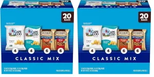 Snyder's of Hanover and Cape Cod Classic Mix Variety Pack, 20 Count Snack Bags (Pack of 2)