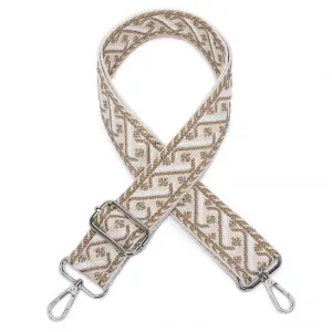 SPM2428 - Miss Lulu Stylish Adjustable Patterned Shoulder Strap for All Bag Types - Khaki