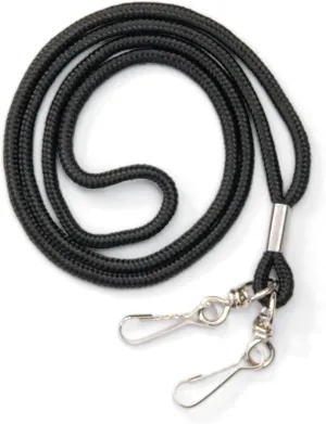 SportDOG Brand Nylon Double Lanyard - Lightweight with Two Clips for Remote, Whistle, Duck Call, Etc.