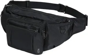 Sports Fanny Pack for Men Women, Outdoor Waist Pack Bag with 6 Zipper Pockets, Super Capacity Bum Bag with Adjustable Belt for Traveling Hiking Cycling Workout Casual