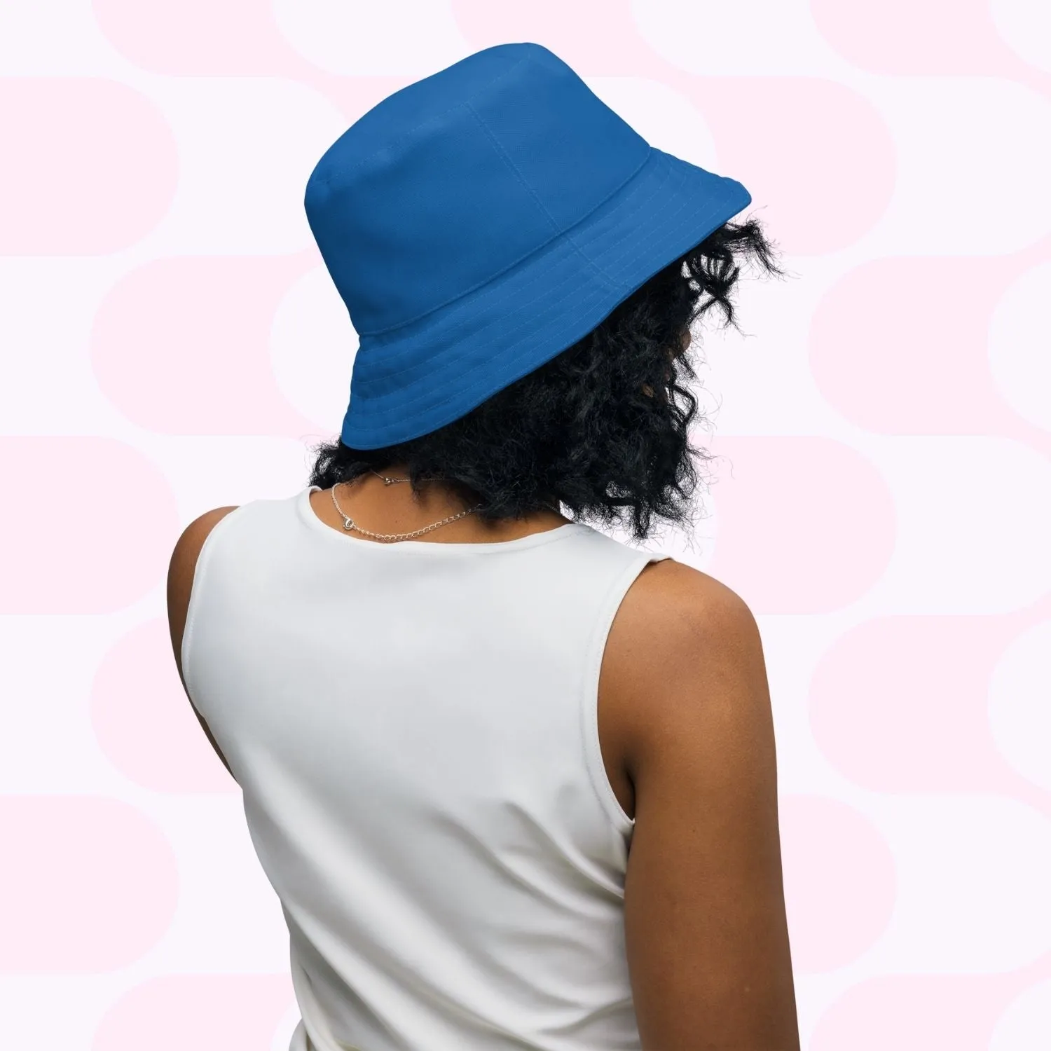 Squiggs and Stripes Reversible Bucket Hat