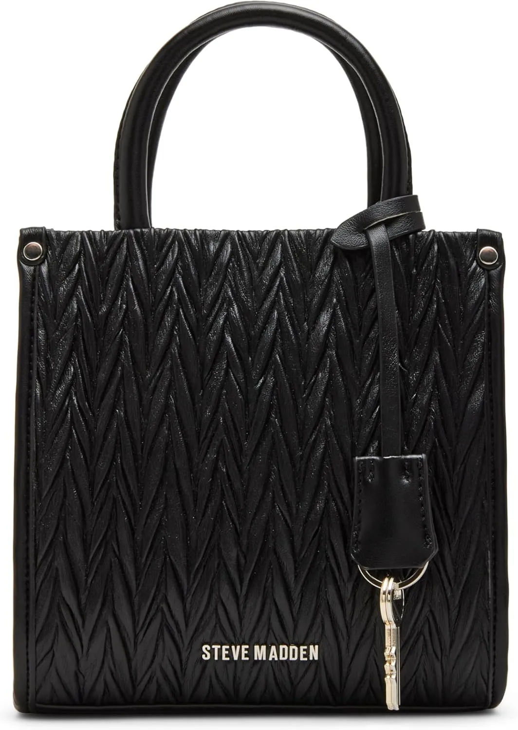 Steve Madden Larry Matelasse Mini Box Tote