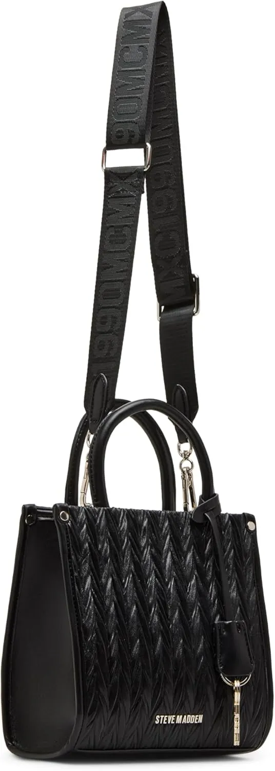Steve Madden Larry Matelasse Mini Box Tote