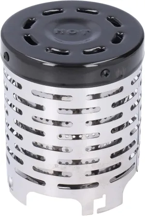 Stove Heating Cover Stainless Steel Mini Burner for Outdoor Camping, Portable for Hiking, Wood Burning Stoves