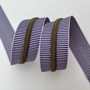 Stripe Purple Bronze
