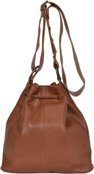 STS Ranchwear Cowhide Bucket Bag