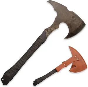 SV Handmade cast Manganese Steel Chopping Blade Sword, Full Tang, Outdoor, Hunting, Camping, Hiking, Survival, with Protective Cover, Multiple Styles to Choose from