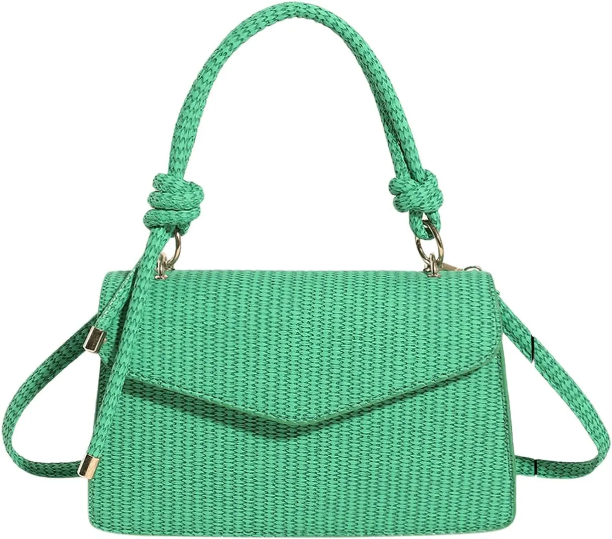 SweatyRocks Women's Tote Handbag Small Textured Knot Strap Crossbody Purse