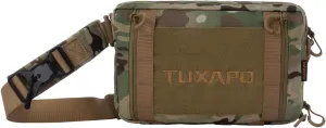 Tactical Shoulder Bag - Small Military Tactical Sling Backpack, Nylon EDC Bag for Hiking, Travel, & Everyday Use (CP Camo)