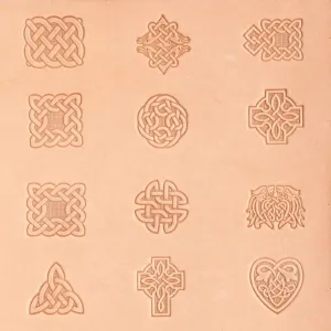 Tandy Leather Craftool Celtic Stamp Set of 12 8161-00