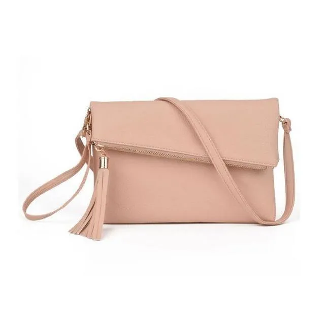 Tassel Design Women PU Leather