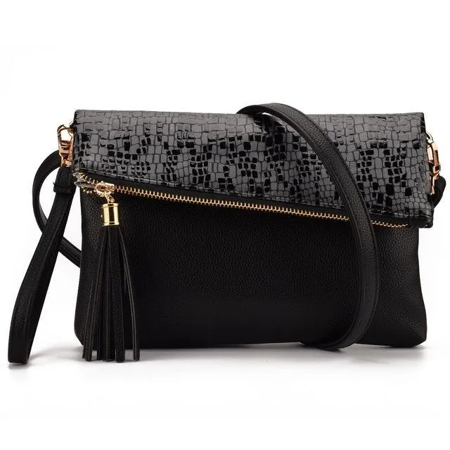 Tassel Design Women PU Leather