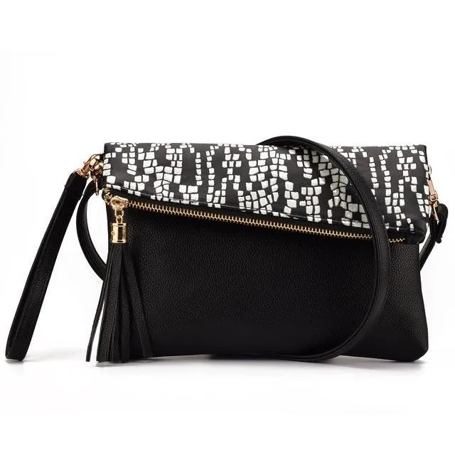 Tassel Design Women PU Leather