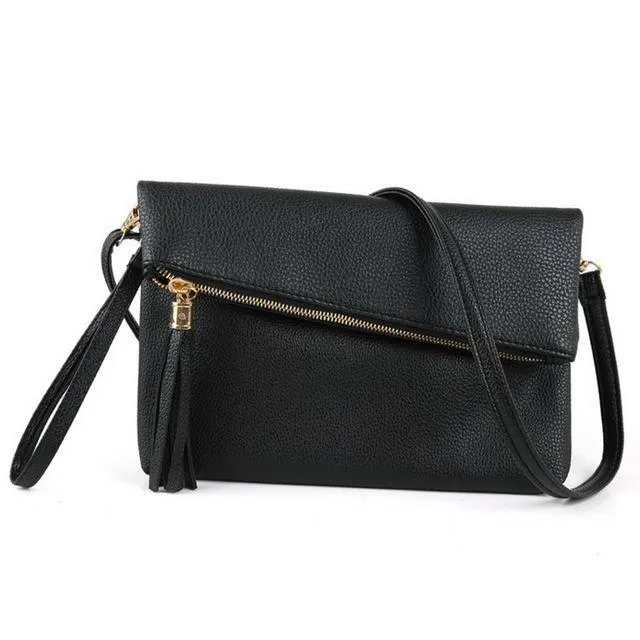 Tassel Design Women PU Leather