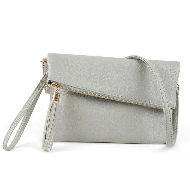 Tassel Design Women PU Leather