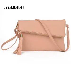 Tassel Design Women PU Leather
