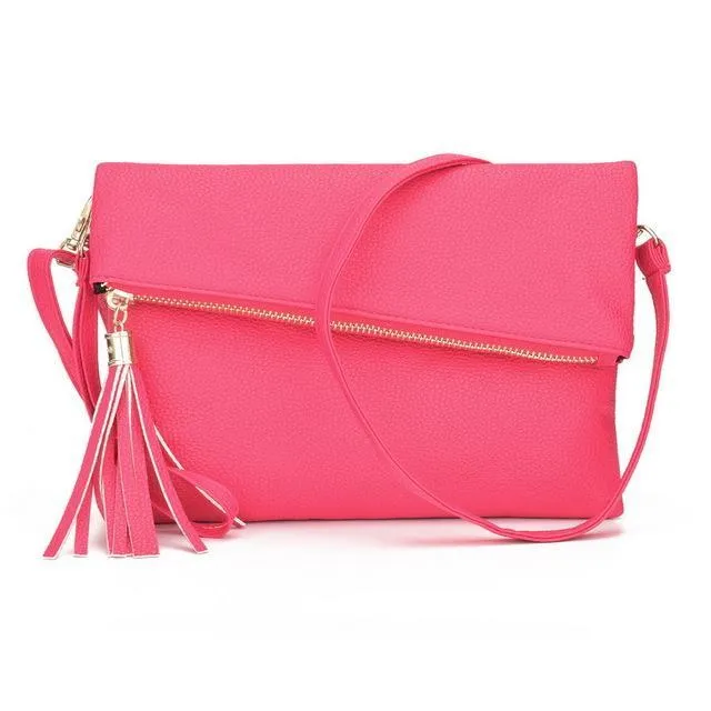 Tassel Design Women PU Leather