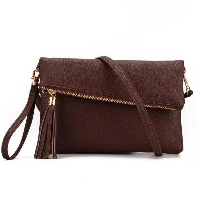 Tassel Design Women PU Leather