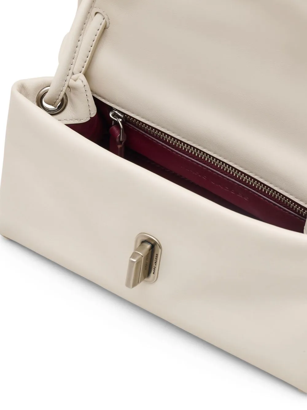 The dual bag mini leather handbag