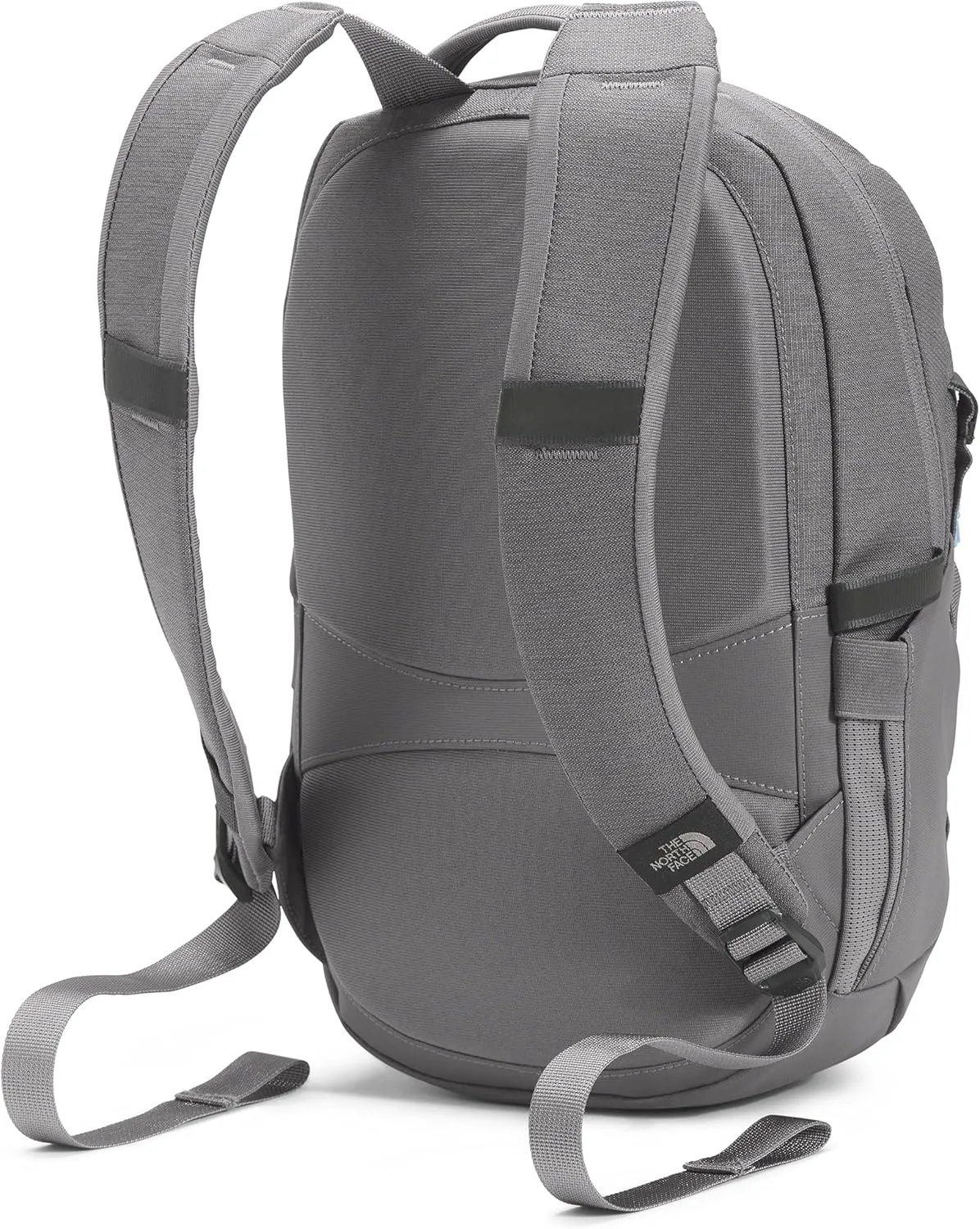 The North Face 10L Mini Borealis Laptop Backpack, Zinc Grey Dark Heather/Powder Blue, One Size
