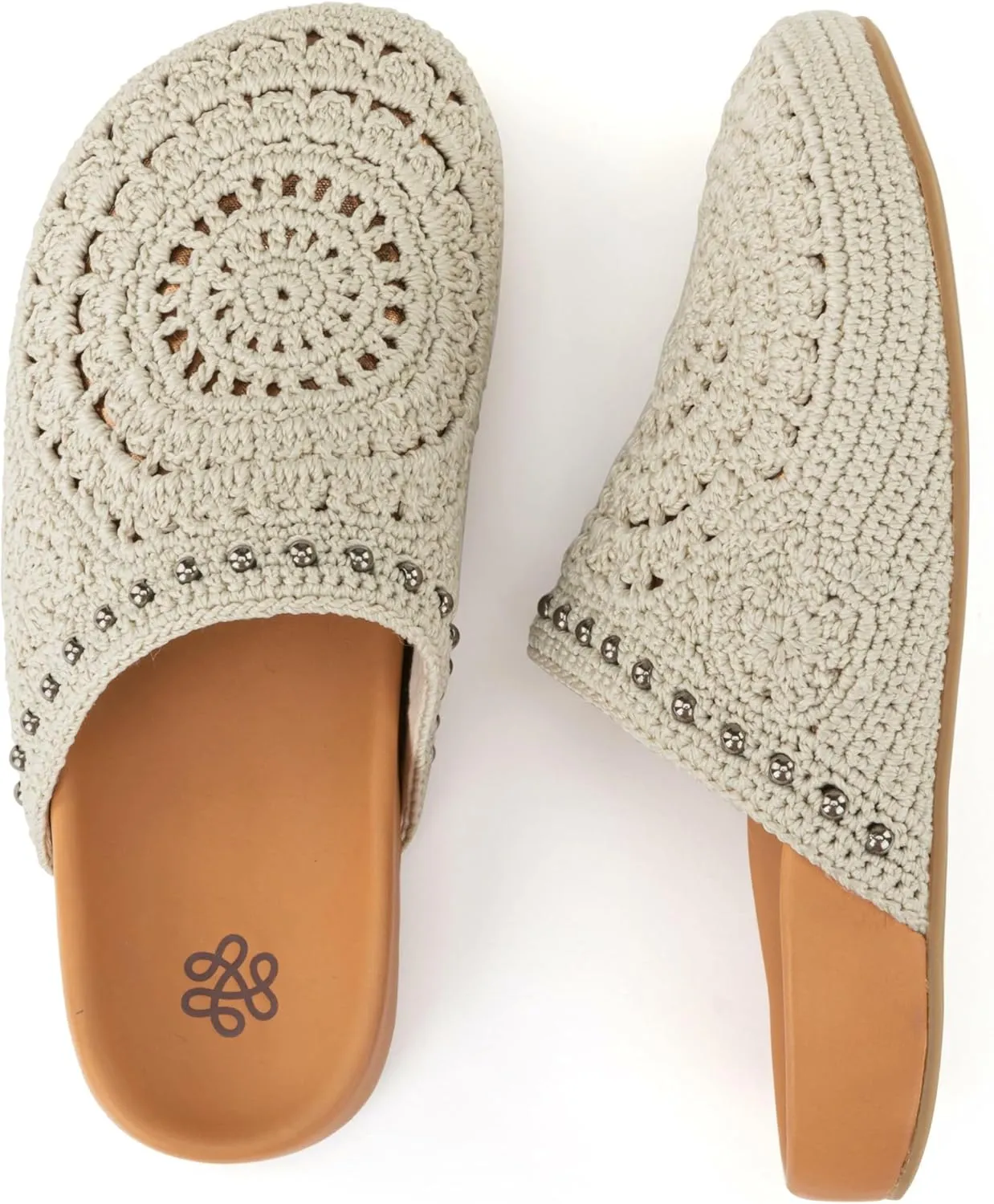 The Sak Bolinas Clog in Crochet and Leather, Slip On Entry