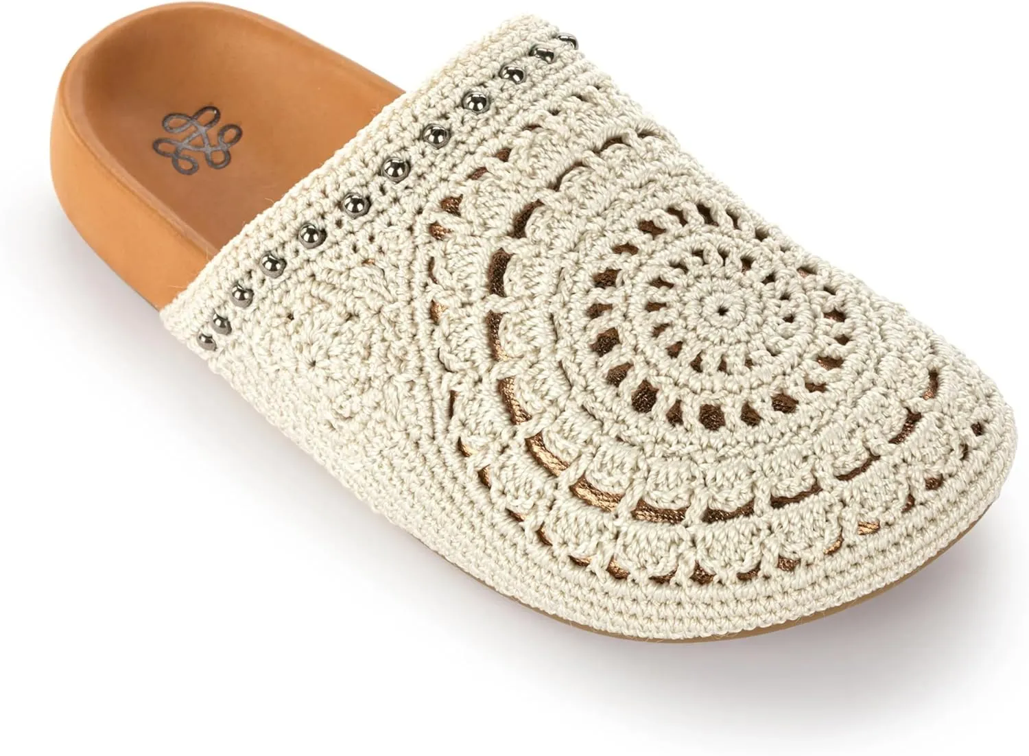 The Sak Bolinas Clog in Crochet and Leather, Slip On Entry