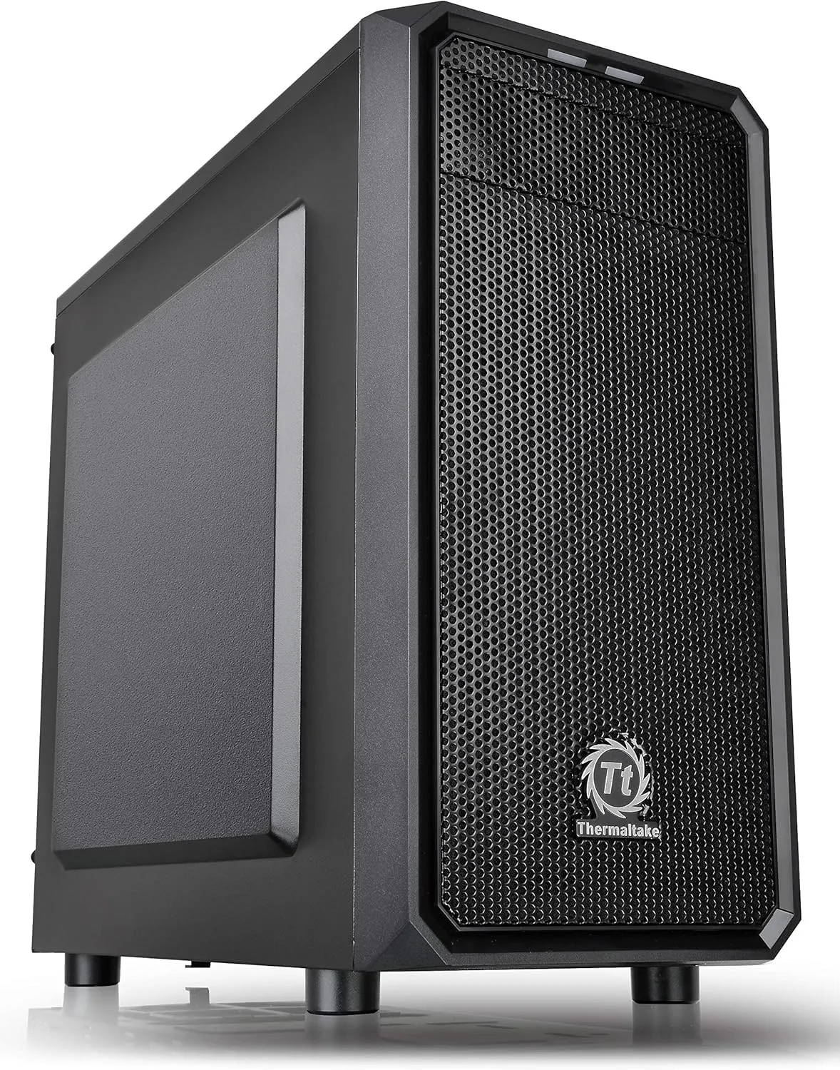 Thermaltake Versa H15 Micro ATX Mini Tower Computer Chassis with One 120mm Rear Fan Pre-Installed CA-1D4-00S1NN-A0
