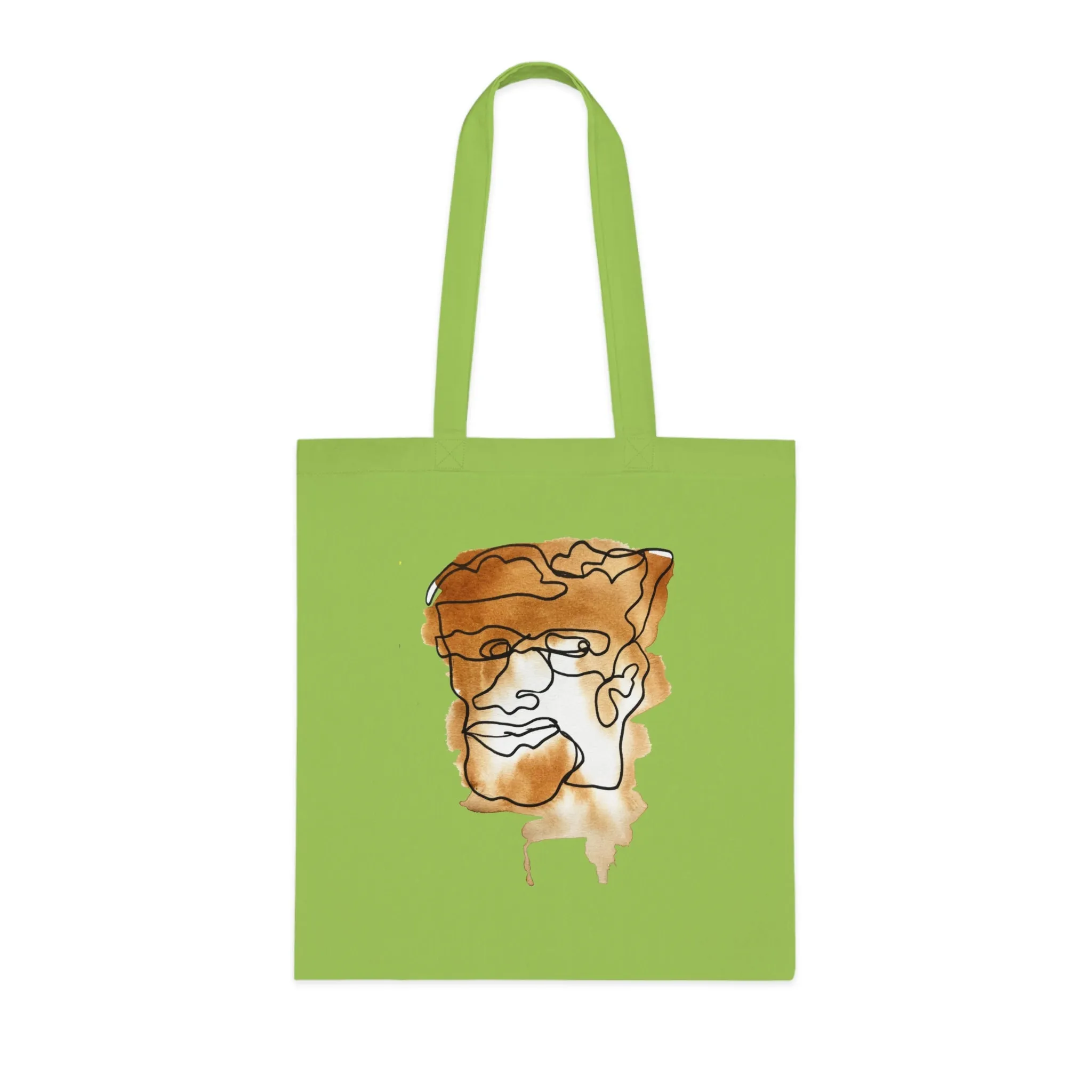 Think About It - Versatile 100% Cotton Tote: Vibrant Colors, Light & Practical