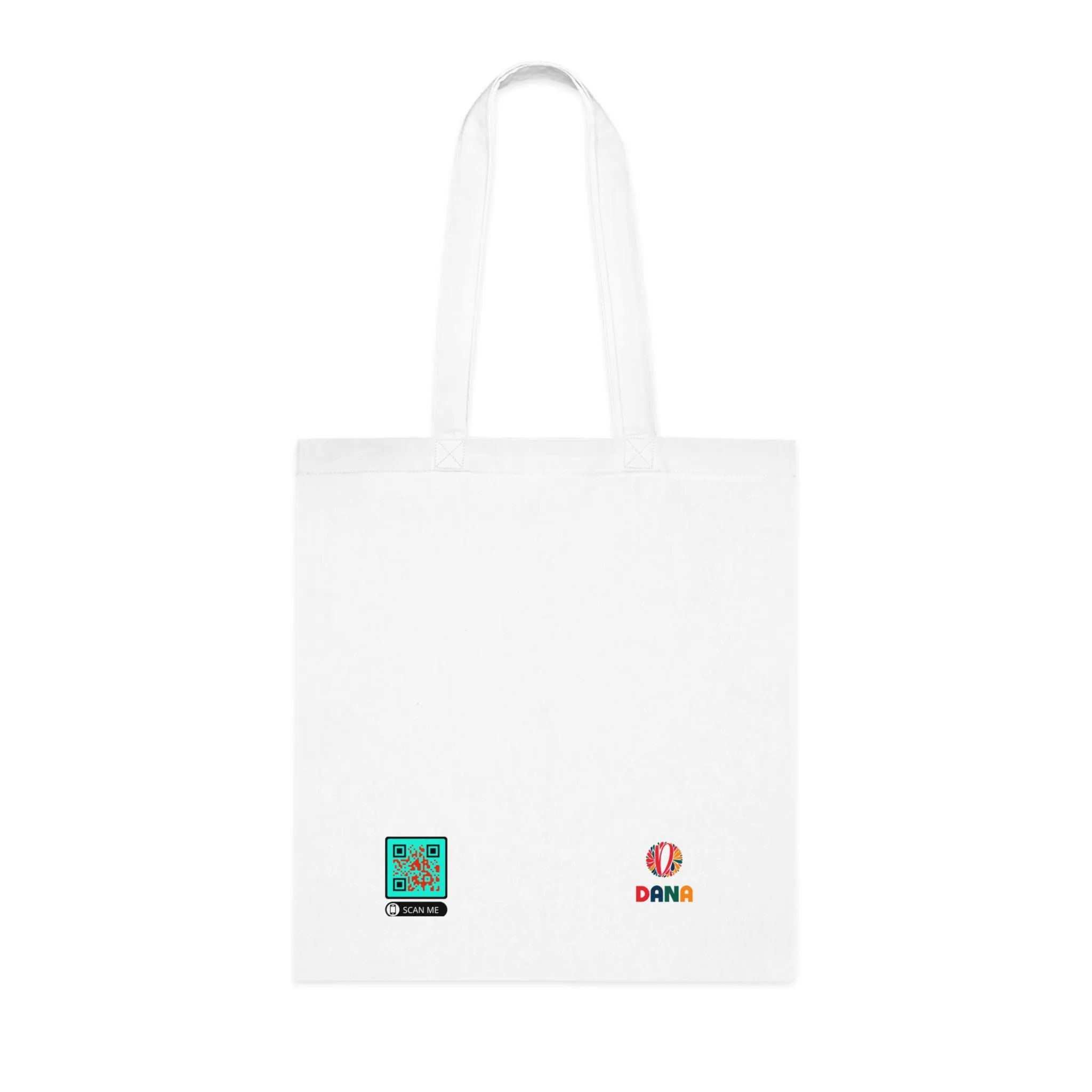 Think About It - Versatile 100% Cotton Tote: Vibrant Colors, Light & Practical