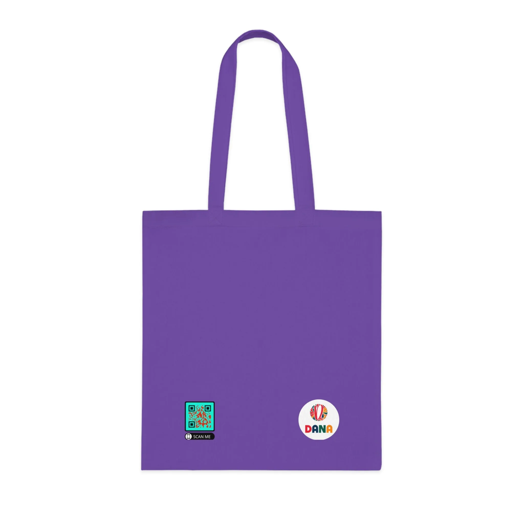 Think About It - Versatile 100% Cotton Tote: Vibrant Colors, Light & Practical
