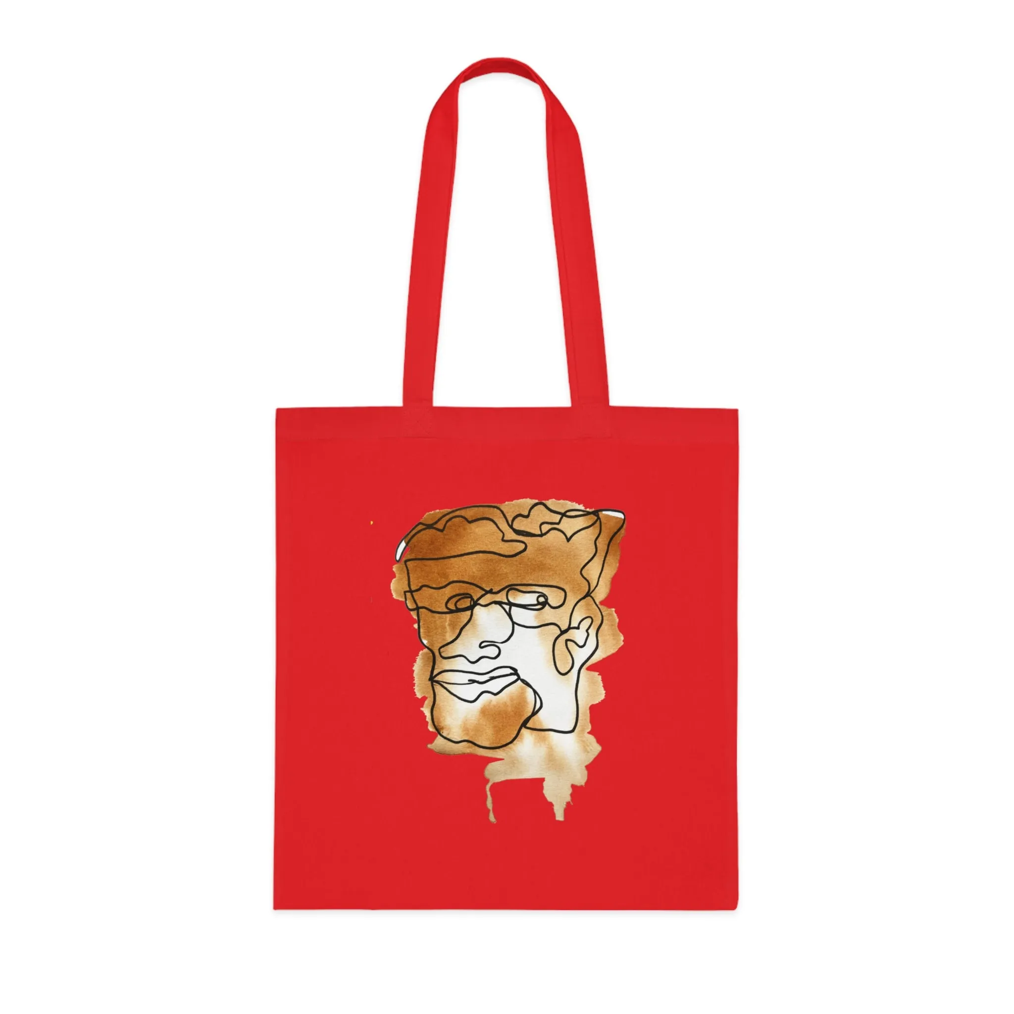 Think About It - Versatile 100% Cotton Tote: Vibrant Colors, Light & Practical