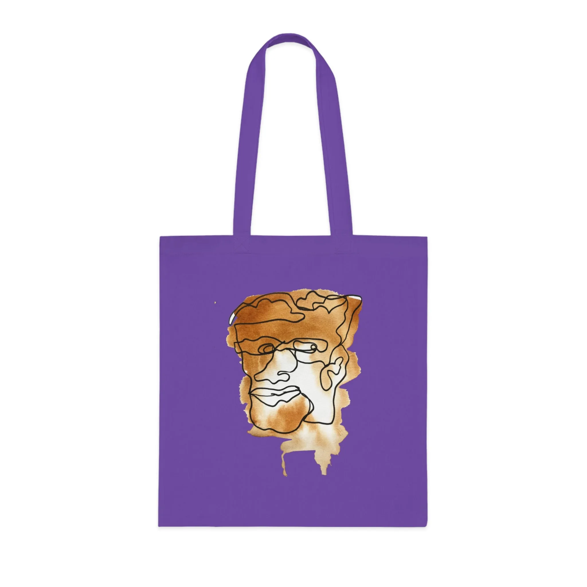Think About It - Versatile 100% Cotton Tote: Vibrant Colors, Light & Practical
