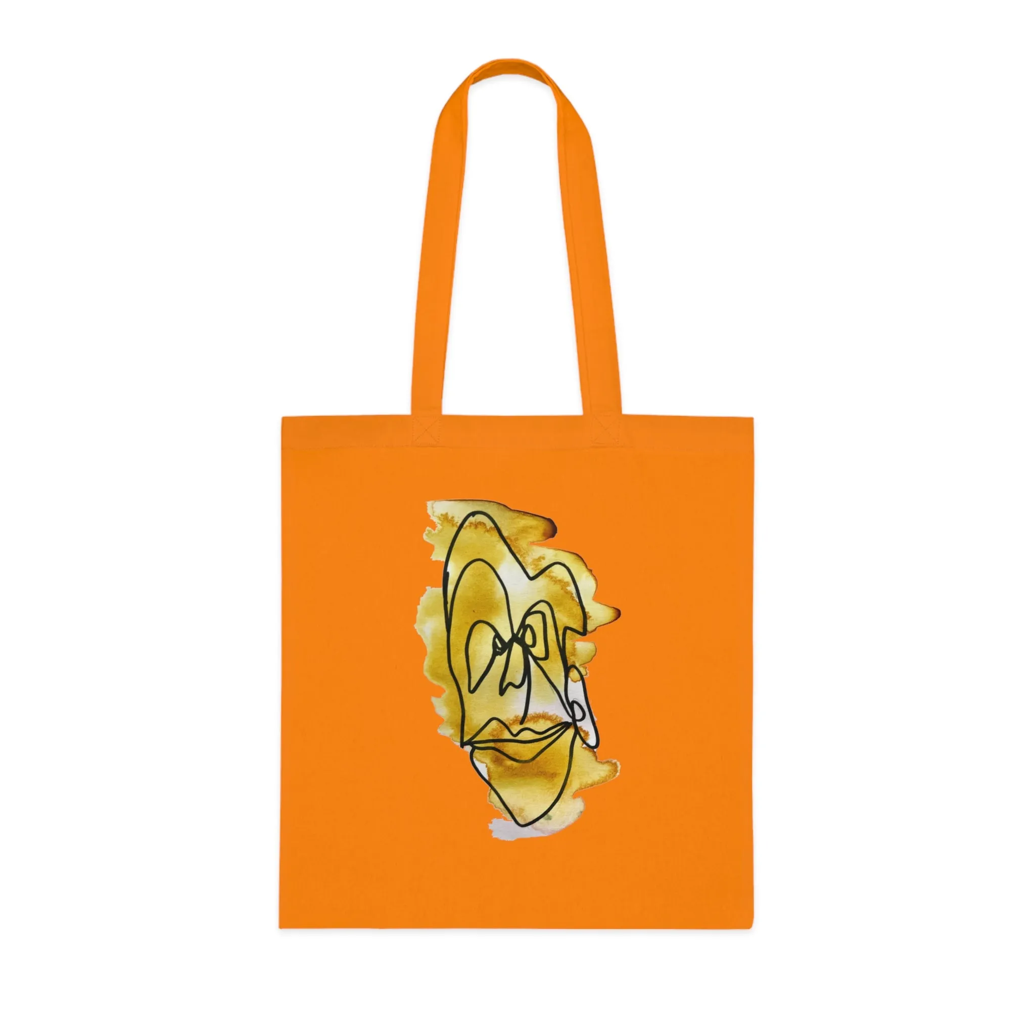 Thinking - Versatile 100% Cotton Tote: Vibrant Colors, Light & Practical