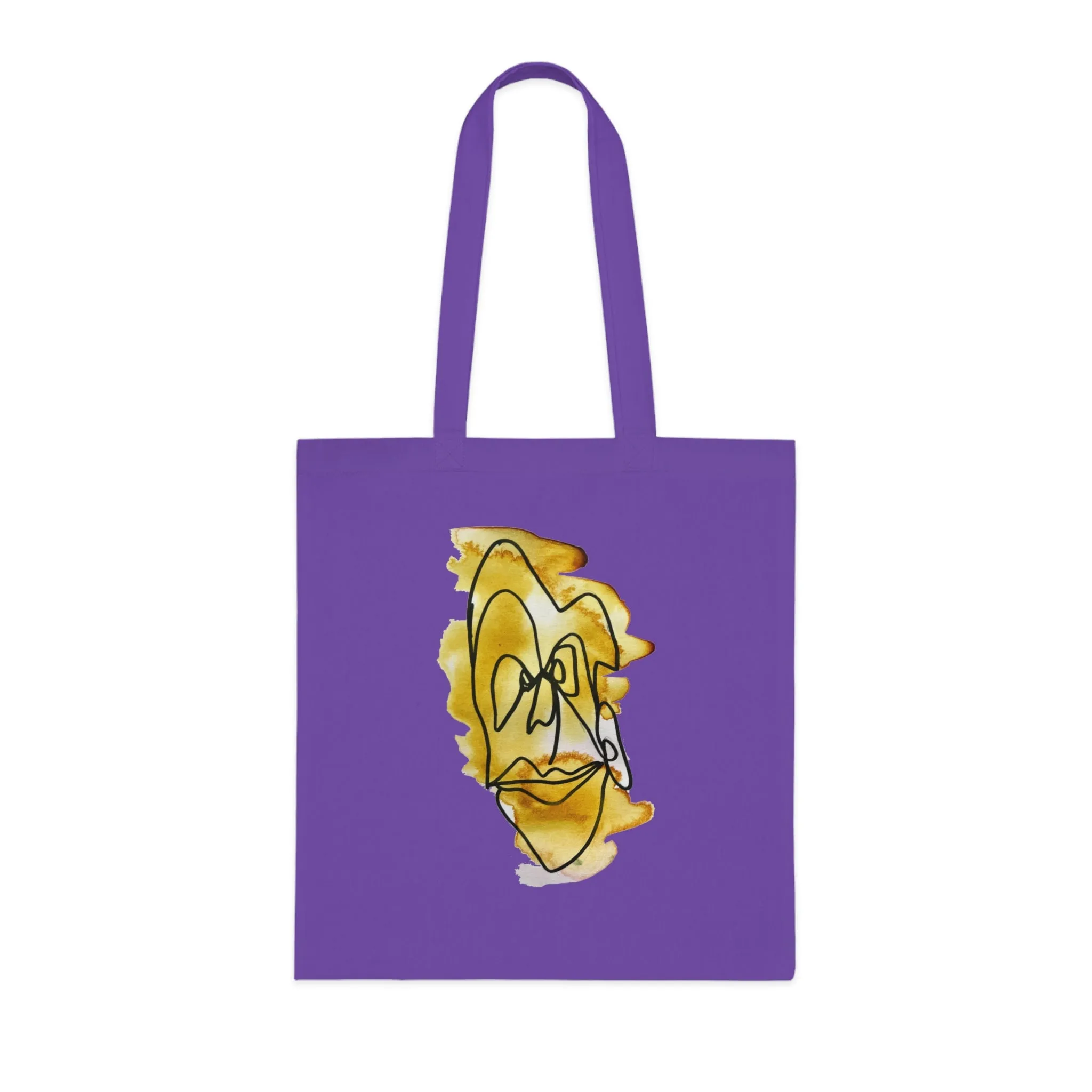 Thinking - Versatile 100% Cotton Tote: Vibrant Colors, Light & Practical