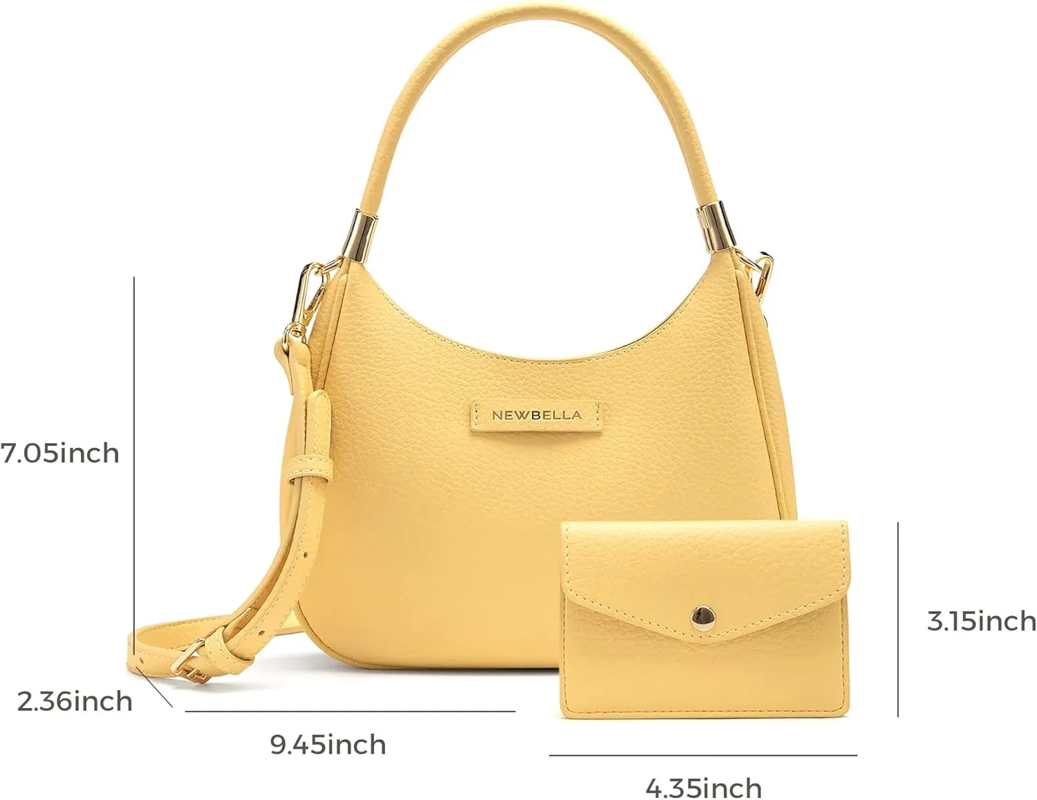Tina S Size Top Handle Bag, Mini Women Shoulder Handbag Hobo with Purse