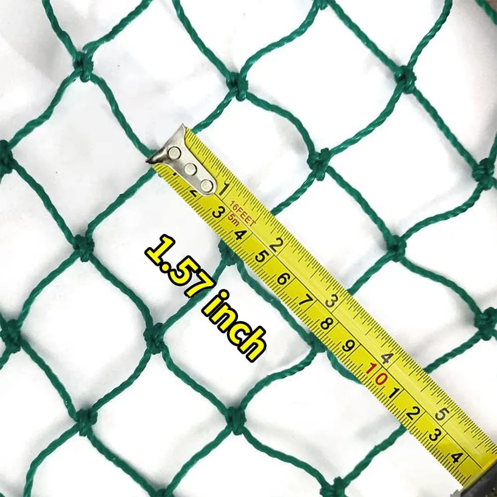TNZMART Multifunction Baseball Practice Netting Sports Barrier Netting Baseball Backstop Net 10 x 3 Ft- 10x 30 Ft