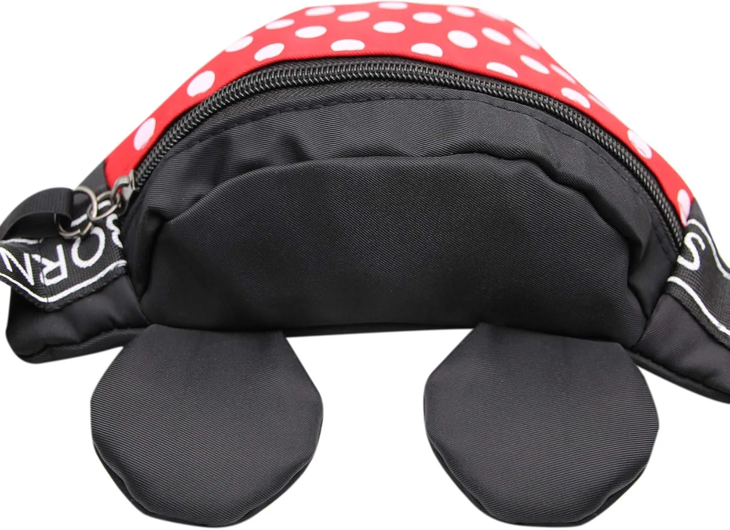 Toddlers Boys Girls Cartoon Fanny Pack Waist Pack Cute Canvas Crossbody Purse Handbag with Mouse Ears