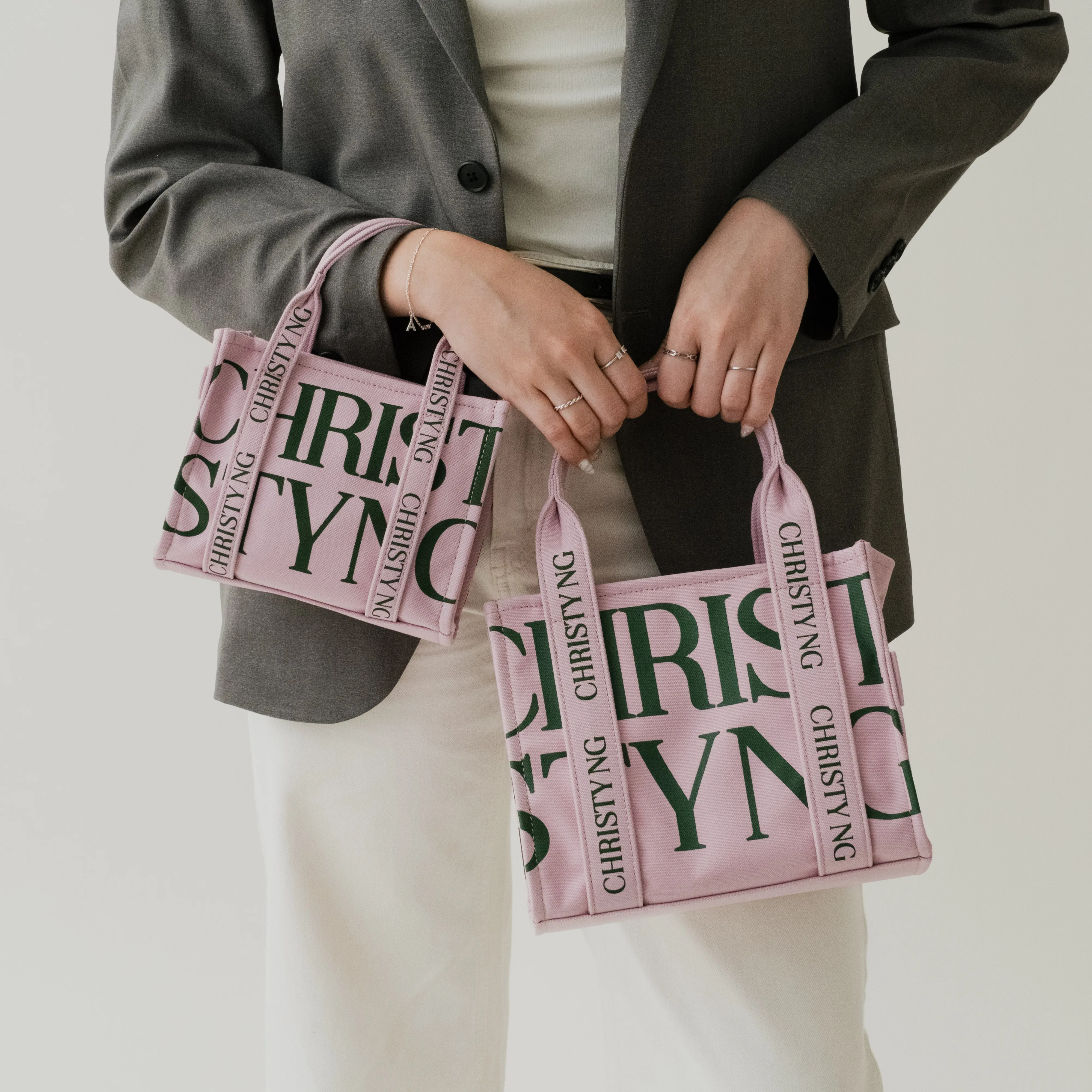 Tokyo Micro Print Tote Bag