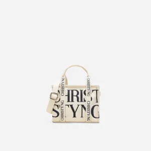 Tokyo Micro Print Tote Bag