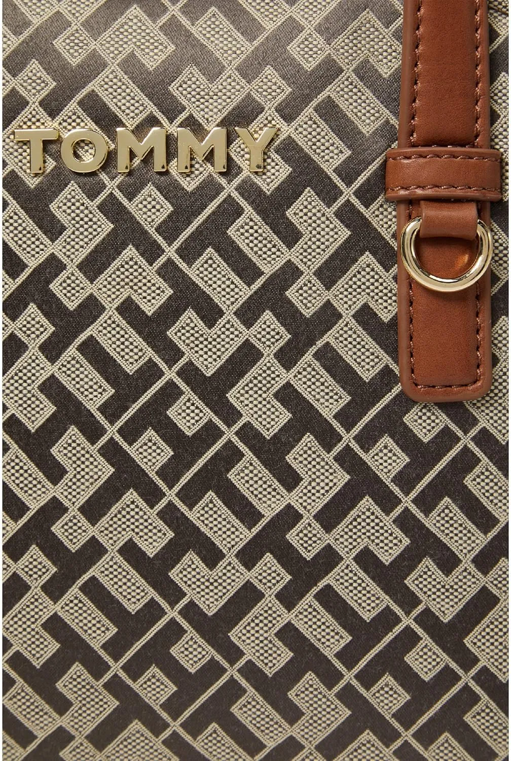 Tommy Hilfiger Schyler Geo Poly Jacquard Mini Dome Satchel