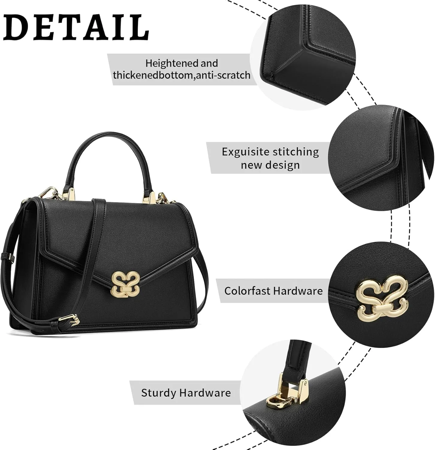 Top Handle Bag,Top Handle Handbag Women Tote Bag,Fashion Leather Purses and Purses for Women.