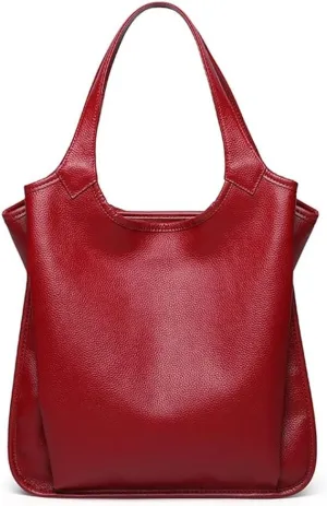 Top Layer Leather Bag Women's Handbag Chartott Bag Leather Women's Bag Single Shoulder Crossbody Bag(D)